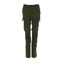 Pantalon Ripstop Desmontable Verde Oliva Mujer.webp