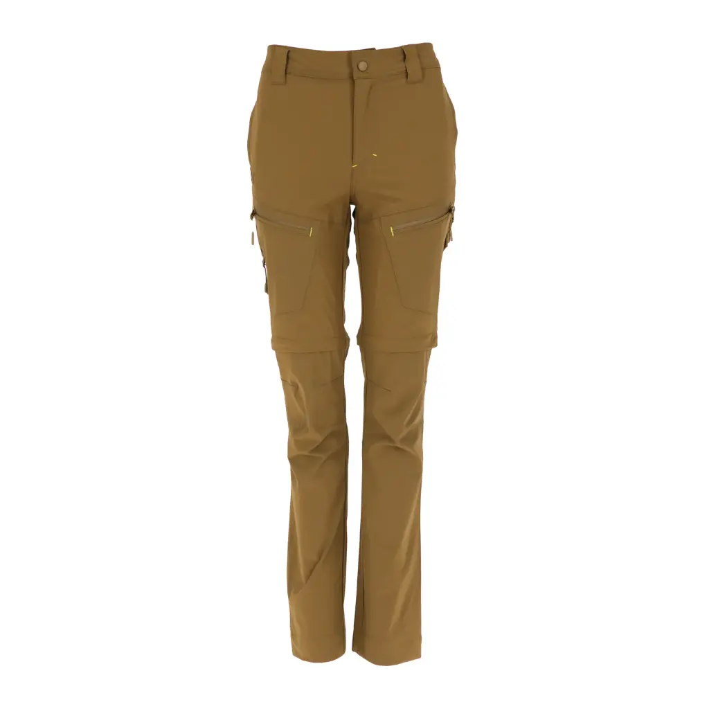 Pantalon Ripstop Desmontable Khaki Mujer.webp