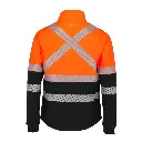 Softshell Etna Naranjo:Azul Marino Unisex2.webp