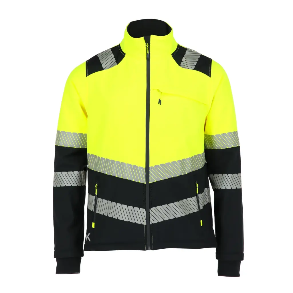 Softshell Etna Amarillo:Azul Marino Unisex.webp