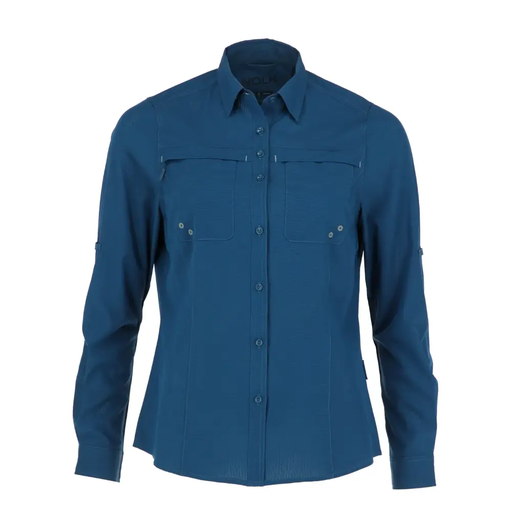 Blusa Santorini Azul Rey Mujer.webp