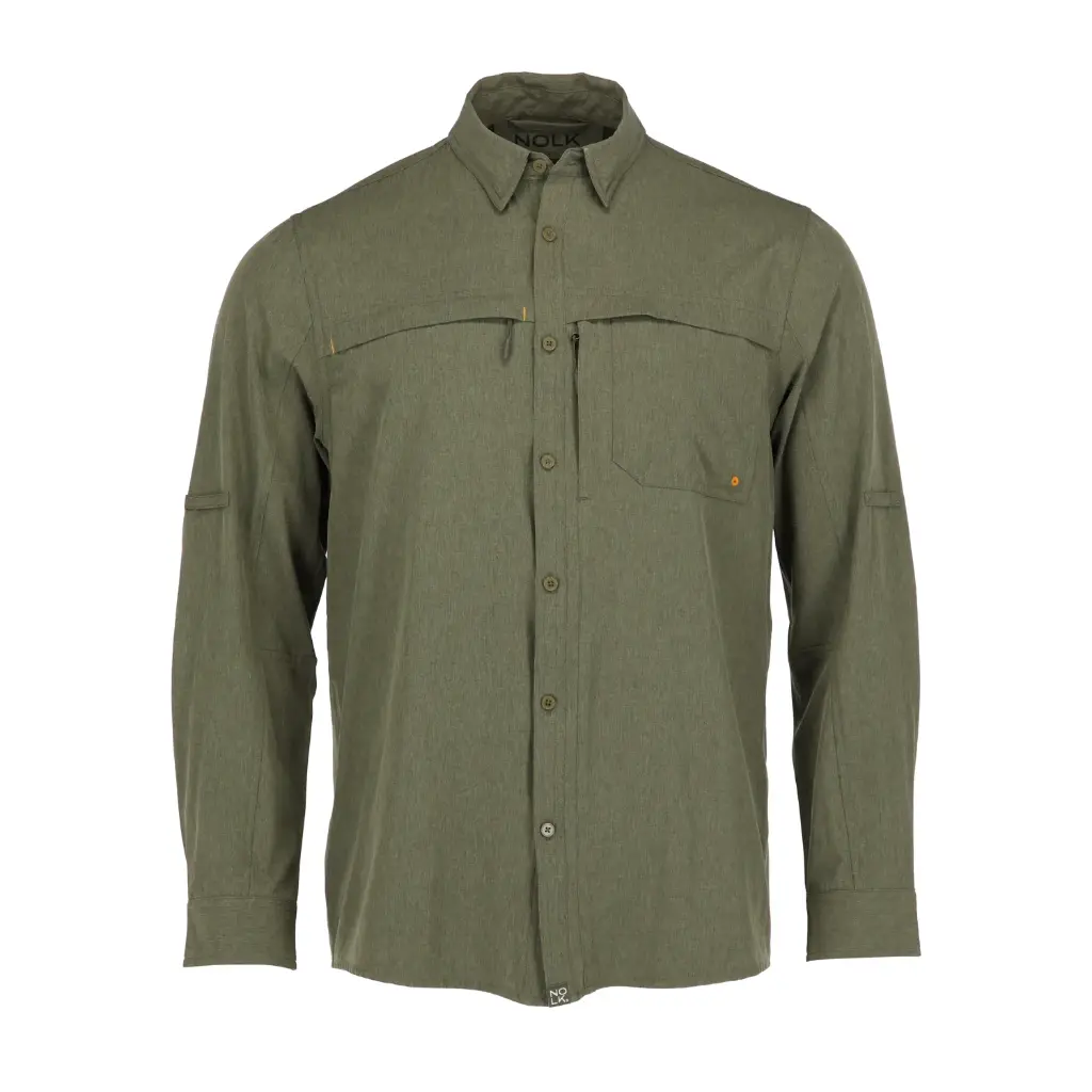 Camisa Creta Verde Oliva Hombre.webp