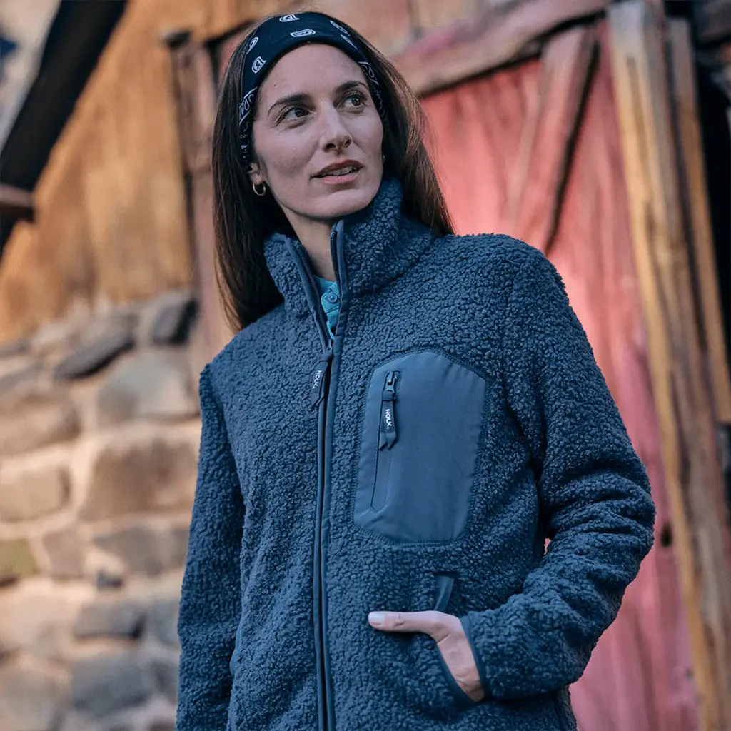 CHAQUETA RYSY CORDERITO MUJER